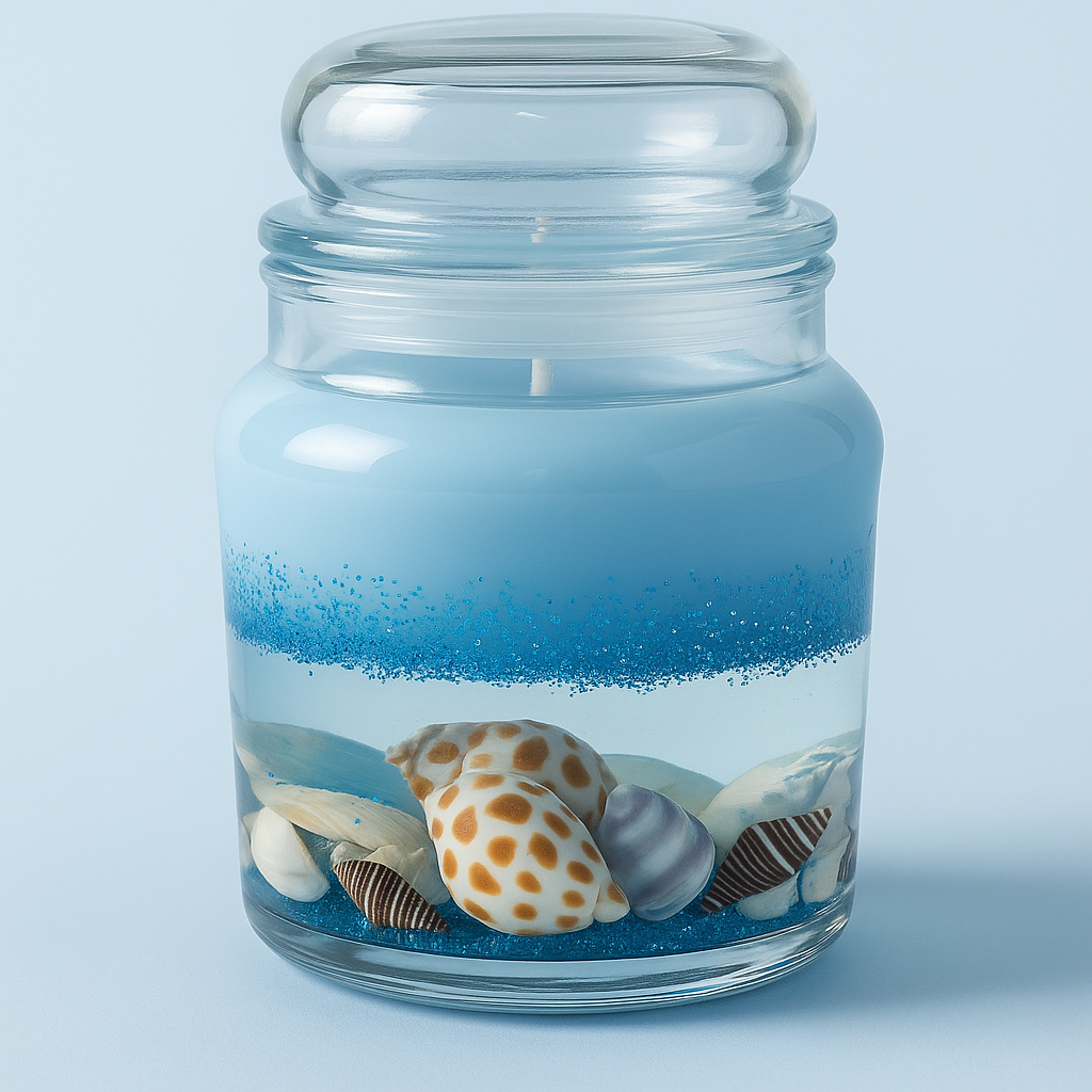 Soulsia Fragrance Candle| Decorative Candle| Ocean Theme