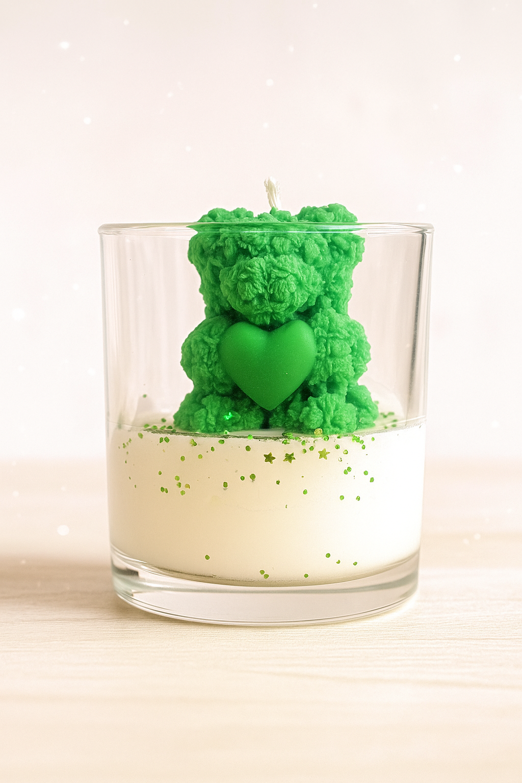 Starry Teddy Candle