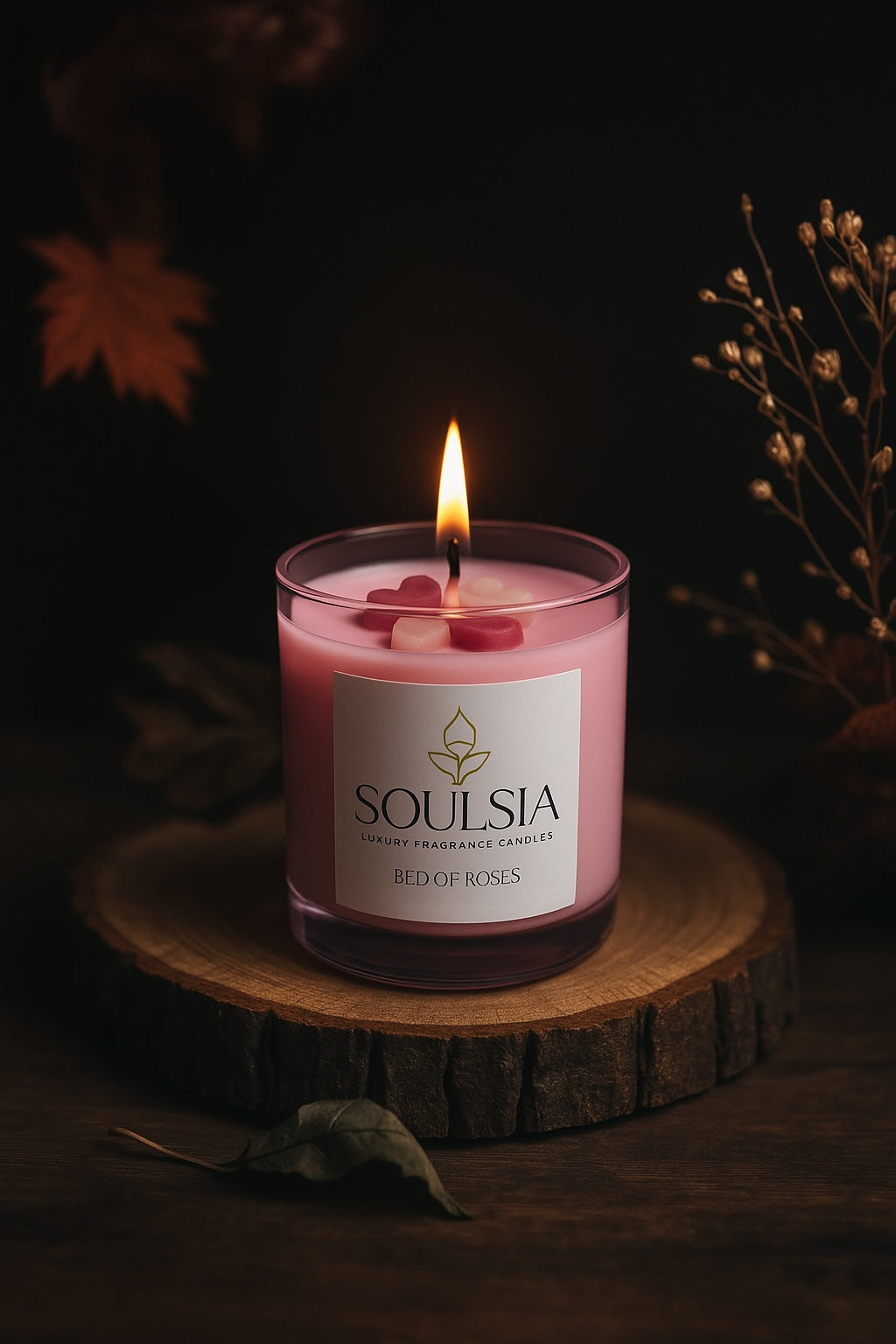 Soulsia Luxury Soy Wax Fragrance Candle