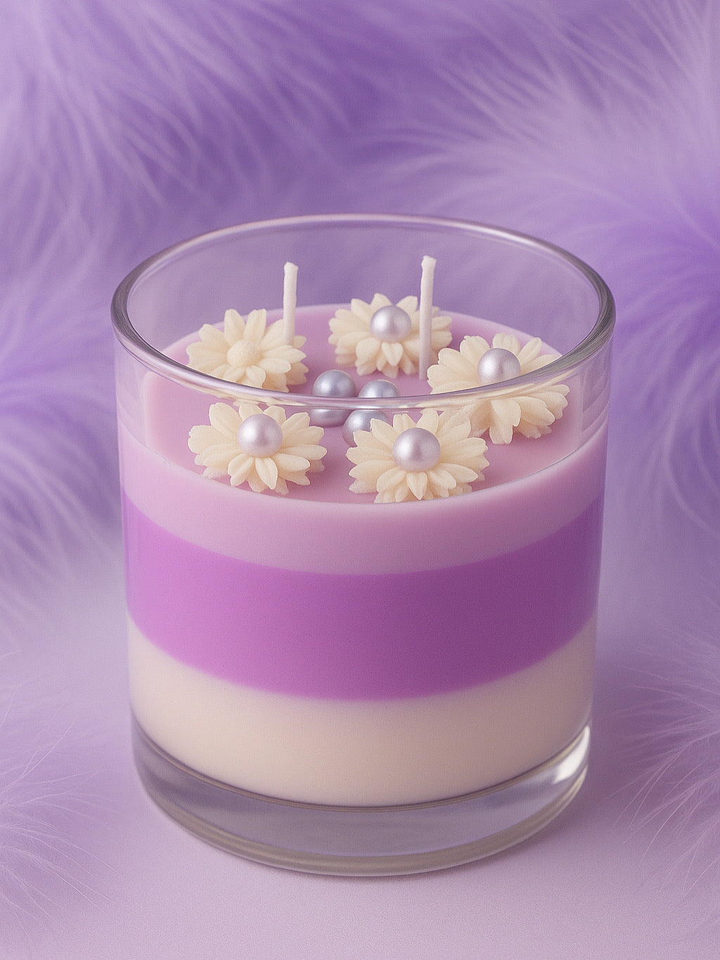 Velvo Pearl Candle ( Soy Wax)