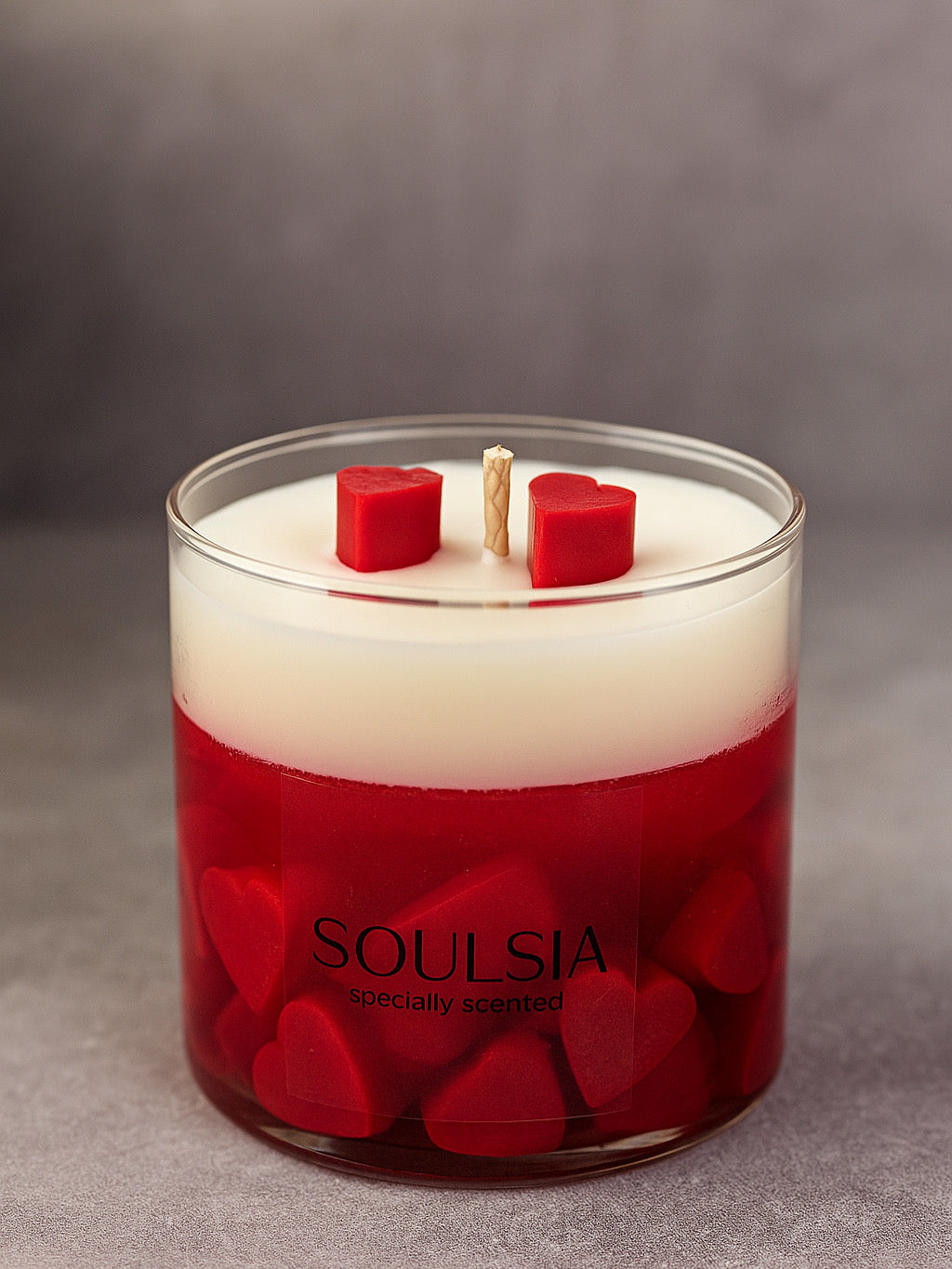 Red Romance Candle