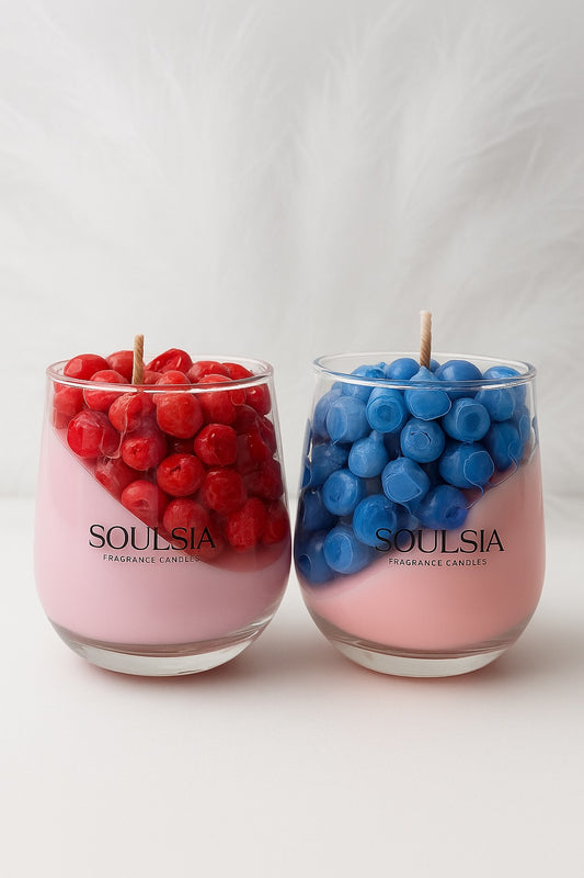 Soulsia Fragrance Candles| Berries Theme Candle