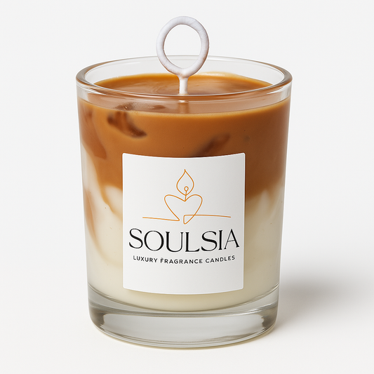 Soulsia Fragrance Candles| Soy Wax Candles| Iced Coffee Theme