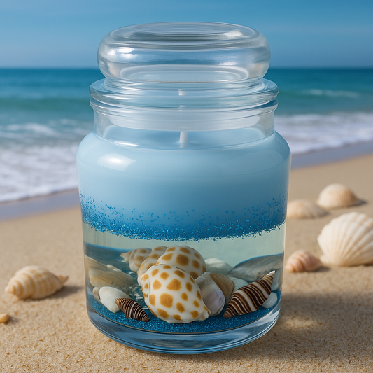 Soulsia Fragrance Candle| Decorative Candle| Ocean Theme