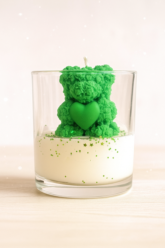Starry Teddy Candle
