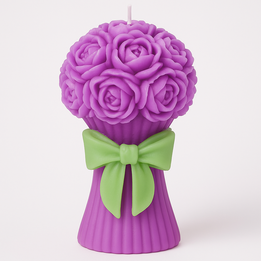 Sousia Fragrance Candles| Floral Decorative Candle| Soy Wax
