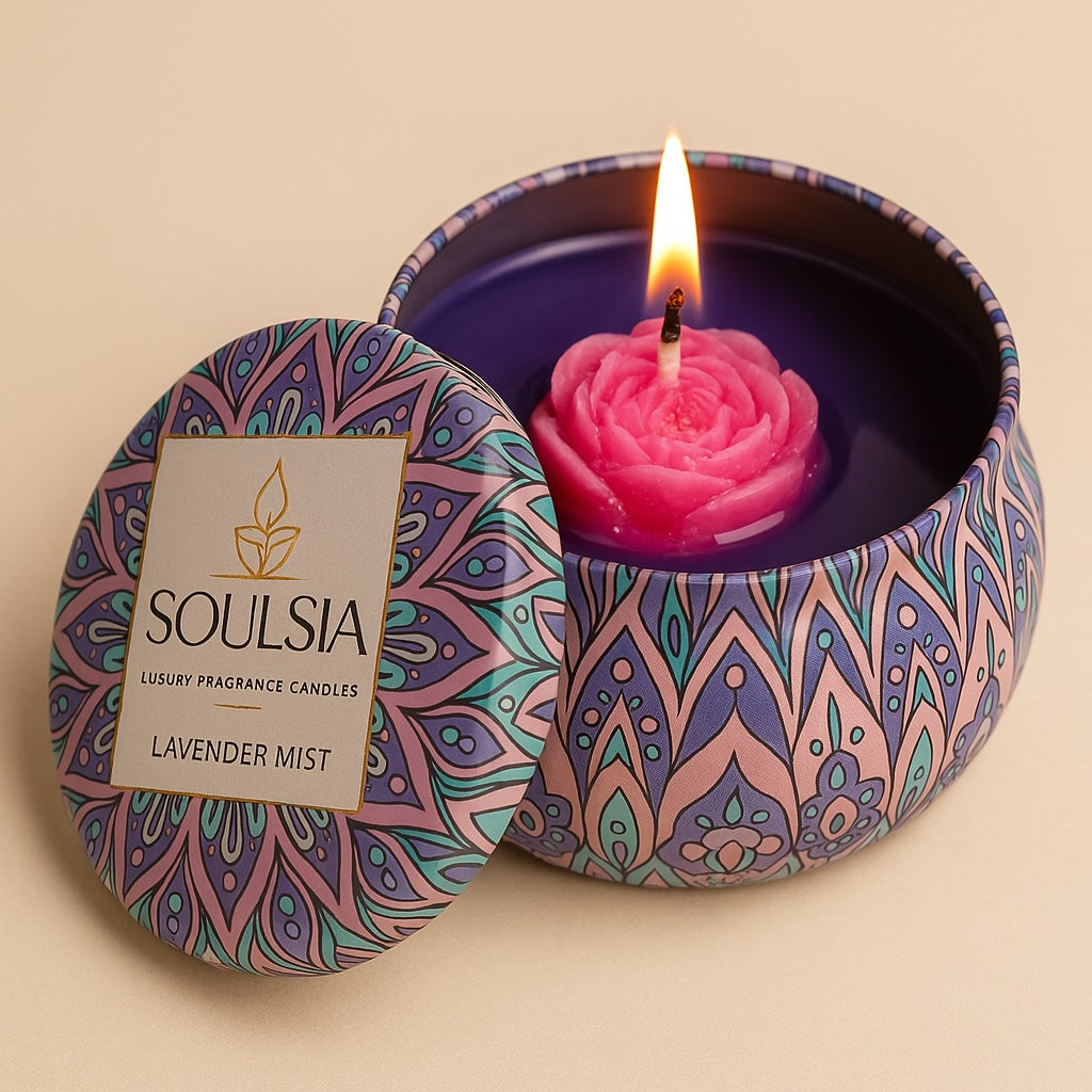 Soulsia Luxury Fragrance Candle|Soy Wax